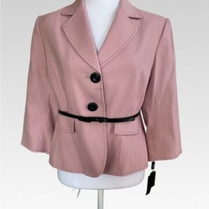 NWT Chic Women's Blazer in Soft Pink size 10P